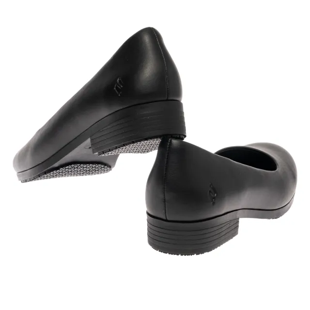 【SKECHERS】女鞋 工作鞋系列 NAULIA SR 經典低跟鞋 (108322BLK)