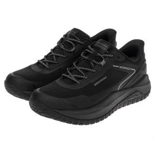 【SKECHERS】男鞋 戶外越野系列 越野鞋 瞬穿舒適科技 BADGER - WATERPROOF 全防水設計 (211367BBK)