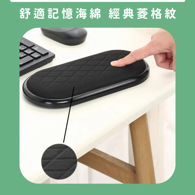 【職人家居】鍵盤手拖 護腕墊 旋轉手托架 電腦桌手托 手肘支撐架 電腦護腕墊 185-HSH25(手部支撐架 手腕墊)