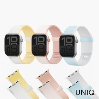 UNIQ Apple Watch 42/41/40mm Revix 4th雙色矽膠磁吸錶帶