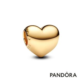 【Pandora 潘多拉】Be Love 可鐫刻愛心串飾-飾品/情人節禮物/生日禮/鍍14k金