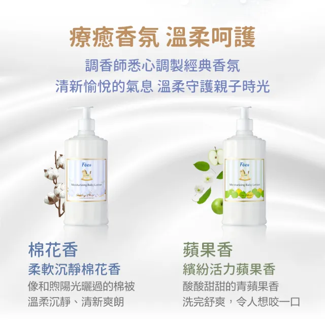 【Fees 法緻】嬰兒滋潤保濕乳液-香蘋300ml