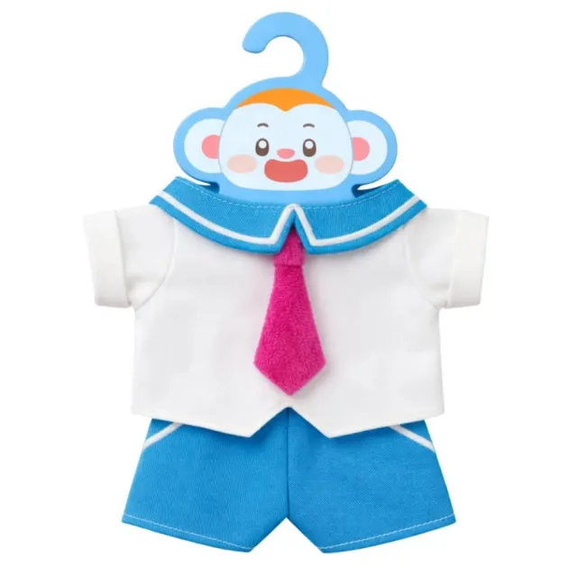 樂樂小宇宙玩偶變裝派對-學院風制服（水手藍）