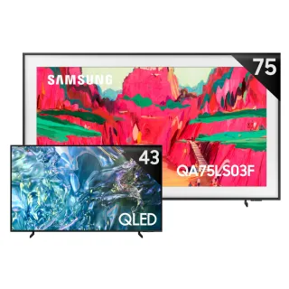 【Samsung 三星】75型 4K Frame Pro畫框美學顯示器 75LS03F 壁掛安裝(QA75LS03FWXXZW)