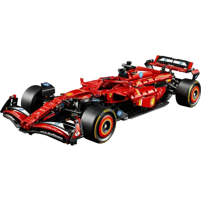 【LEGO 樂高】科技系列 42207 法拉利SF-24 F1賽車 & Editions 43014 Leclerc 頭盔