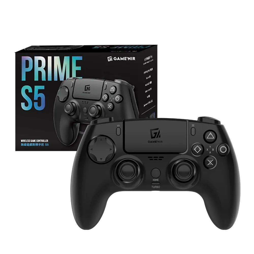 【GAME’NIR】Prime-S5 PS5無線手把 記憶背鍵 巨集 連發 多平台通用(PS5副廠手把 Switch2 PC iOS 安卓)