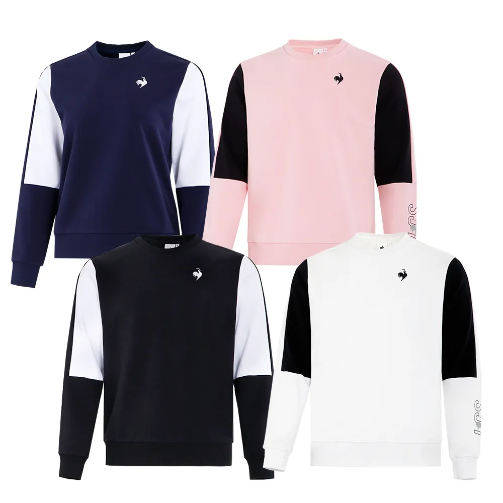 【LE COQ SPORTIF 公雞】圓領T恤 男女款-3色-LWU23021