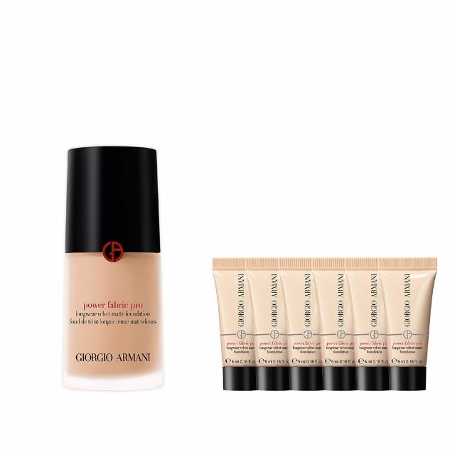 【ARMANI 亞曼尼】官方直營 高訂完美絲絨水慕斯粉底PRO 30ml(持妝/遮瑕/抗汗/控油/GA/雙11限定)