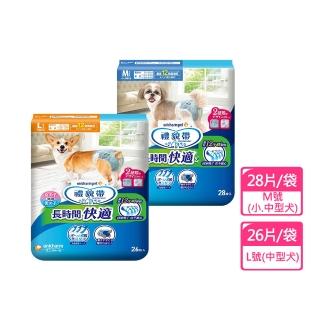 【Unicharm Pet 禮貌帶】日本Unicharm嬌聯-禮貌帶長時間系列男女共用寵物專用紙尿褲1袋(最長12小時貓狗尿布