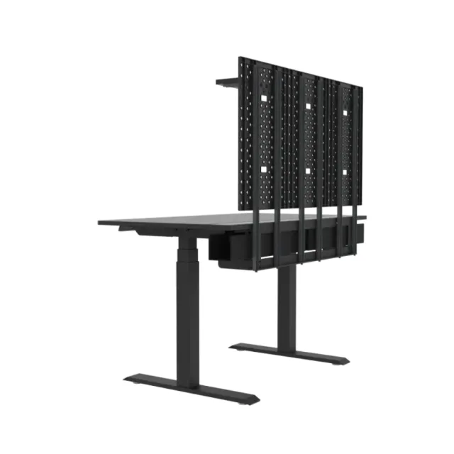 【Dezctop】Bifrost Elite 120 三節式電動升降桌 120x70cm-附洞洞板組 含運送到府 (電腦桌/電競桌/辦公桌)