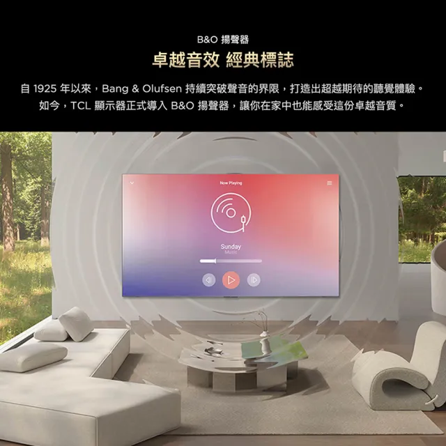 【TCL】家電快配★65型 頂級QD-Mini LED Google TV 144HZ 量子智能連網液晶顯示器 -基本安裝(65C8K)