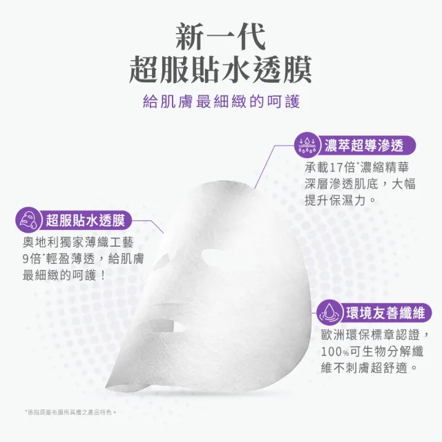 【Neogence 霓淨思】超爆水青春緊緻面膜5片/盒-2入