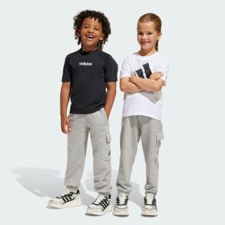 【adidas 愛迪達】ESSENTIALS 運動長褲 童裝 JC9755