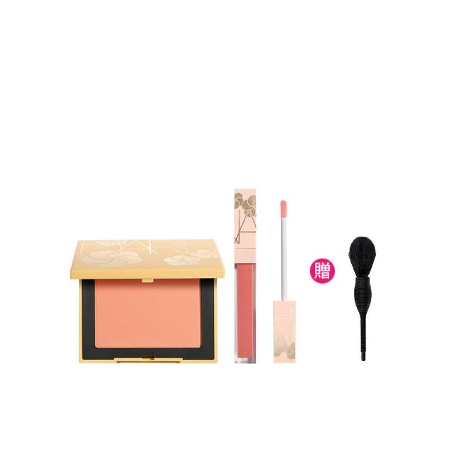 【NARS】官方直營 妝點花樣唇頰組(炫色腮紅+激情過後嫩唇露)