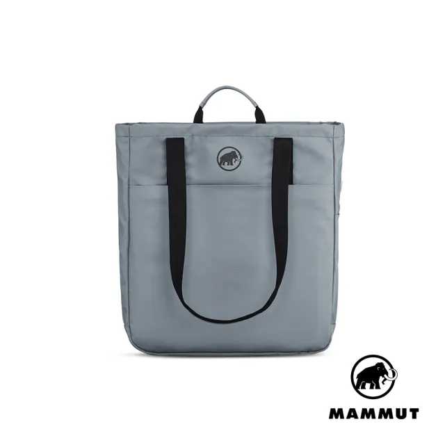 【Mammut 長毛象】Seon Tote Bag 15L休閒筆電手提包 地層灰藍 #2810-00230