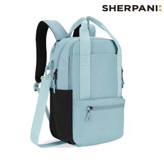 【Sherpani】RFID 防潑水多功能後背包 26I Camden 18L｜海綠 (RFID遮蔽 15吋筆電適用 撥水)