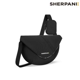 Sherpani RFID 防潑水多功能郵差包 26I Milli 2L｜黑色 (RFID遮蔽 撥水 附零錢包)
