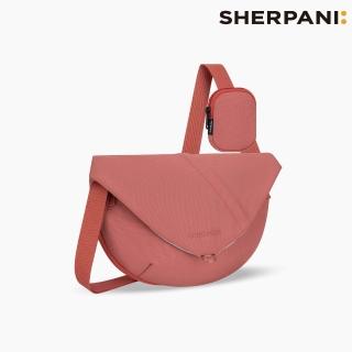 Sherpani RFID 防潑水多功能郵差包 26I Milli 2L｜沙漠玫瑰粉 (RFID遮蔽 撥水 附零錢包)