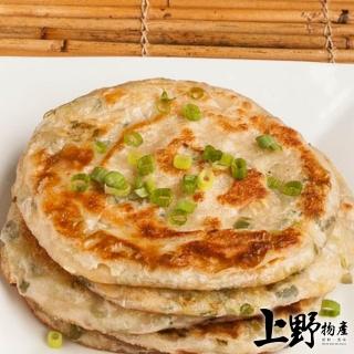 12包 千層三星蔥拉餅 (5片/600g/包) (上野物產)