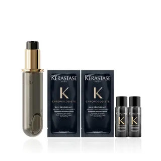【KERASTASE 巴黎卡詩】黑鑽極萃逆時玫瑰香氛露75ml填裝瓶(護髮油/護髮/髮油)