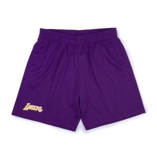 【MITCHELL & NESS】NBA TEAM LOGO DAD SHORTS 湖人 紫 短褲 籃球褲 運動褲