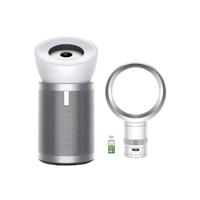 【dyson 戴森】BP02 Purifier Big+Quiet 強效極靜抗敏空氣清淨機(白色及柔霧銀) 超值組