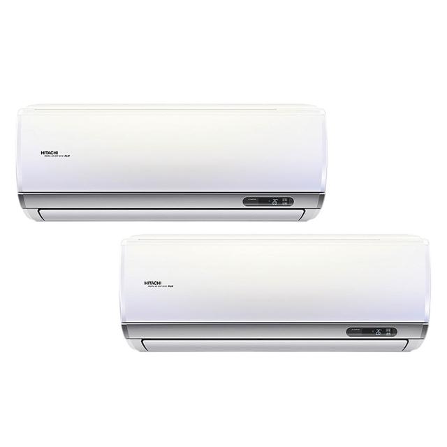 【HITACHI 日立】3~4坪+3~4坪一對二旗艦型R32變頻冷暖氣分離式空調(RAM-50HP/RAS-28HQP1+RAS-28HQP1)