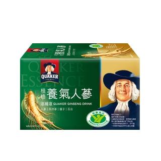 【QUAKER 桂格】養氣人參60ml×6入x1盒(共6入)