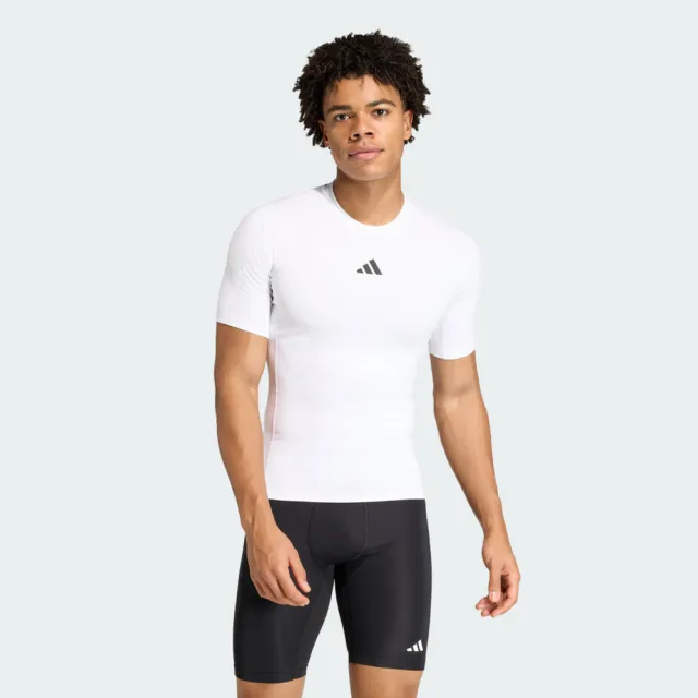 【adidas 愛迪達】Tf Exc Tee 男 T恤 運動上衣 休閒短袖 白 亞版 吸濕排汗(KE0411)
