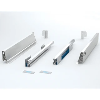 【MIDUOLI 米多里】RK130G 碳鋼烤銀灰 JAS 緩衝鋁抽