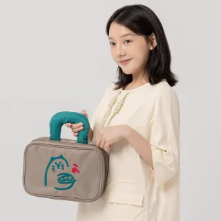 【a la sha】Qummi抹茶繡花掛掛收納包