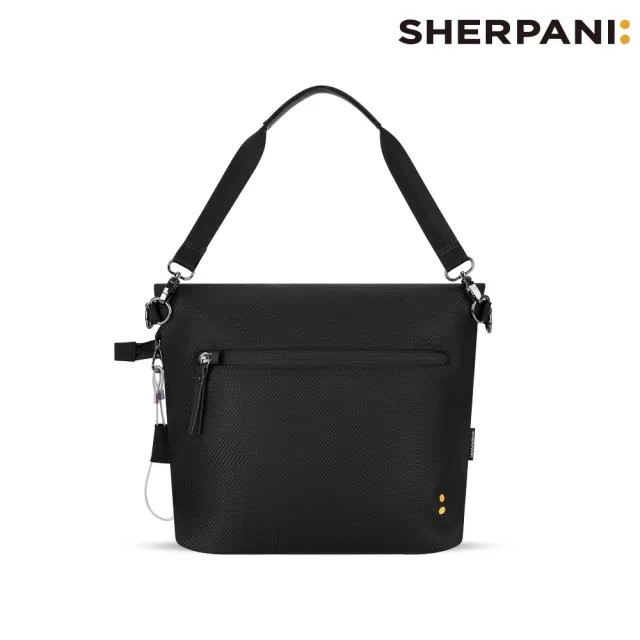 【Sherpani】雙11 RFID 防盜多功能側背包 26I Vale AT 12L｜卡其-黑 (RFID屏蔽 平板適用)
