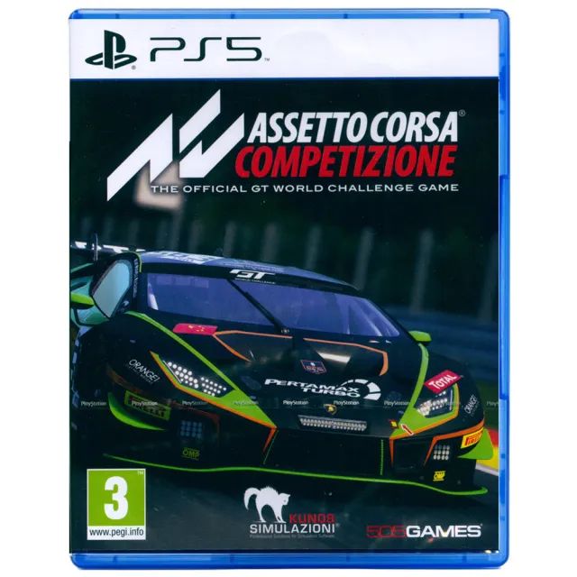 【SONY 索尼】PS5 神力科莎 出賽準備：競爭 中英文歐版 ASSETTO CORSA COMPETIZIONE
