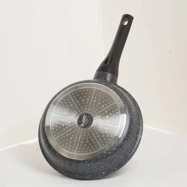 鋼岩不沾平底鍋24cm(IH可用鍋)