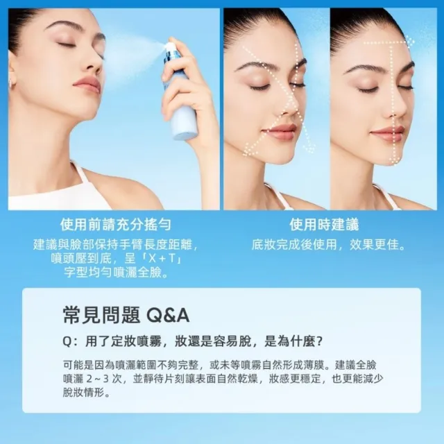 【SKINTIFIC】啞光柔霧定妝噴霧2入組