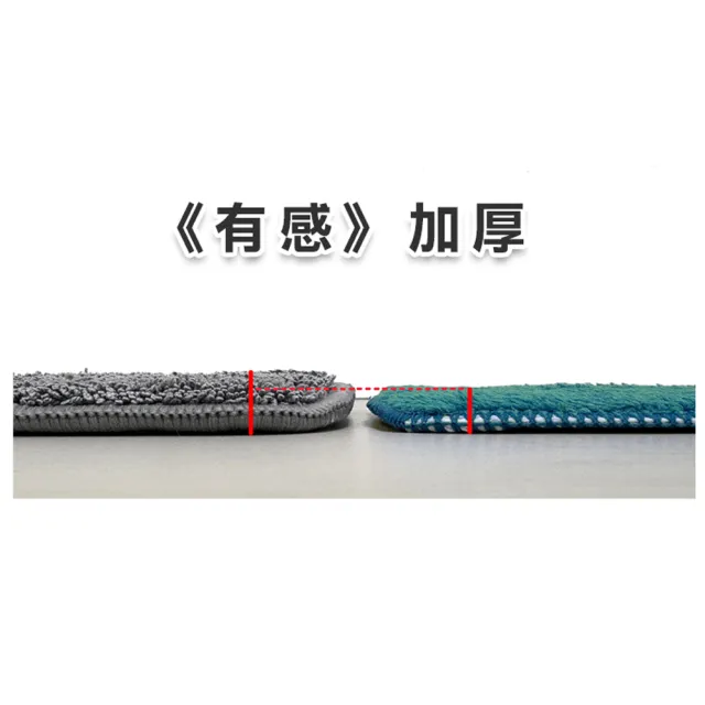 【VICTORY】超細纖維靜電拖把2代強化升級-替換布6片(台灣製 吸水 吸附灰塵 除塵拖把 乾濕兩用)