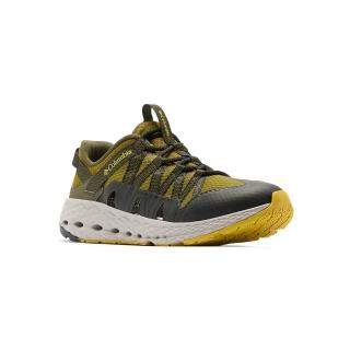 【Columbia 哥倫比亞】男款-透氣快乾水鞋-DRAINMAKER™ ATV-苔綠色(UBM10700LC/JF)