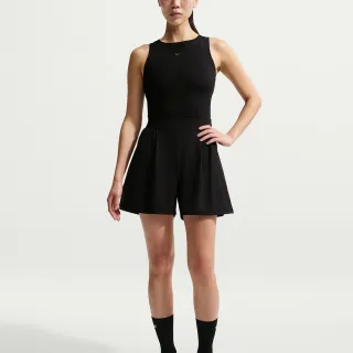 【NIKE 耐吉】短褲 女 AS W NK DF 24.7 PS TREND SHORT Dri-FIT 高腰 輕盈 舒適 黑 (IB9185010)