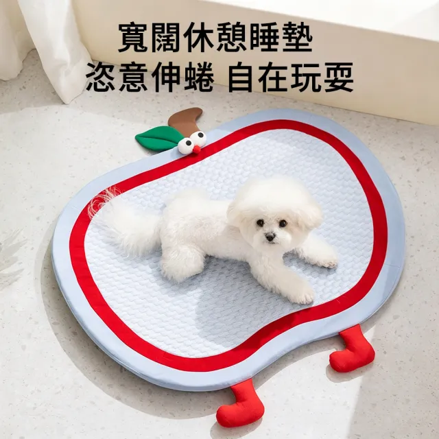 【BaoBay】可拆洗防潑水寵物涼墊-L碼(狗窩/貓咪睡墊/寵物降溫/冰絲涼感墊/狗狗睡墊/消暑寵物床)