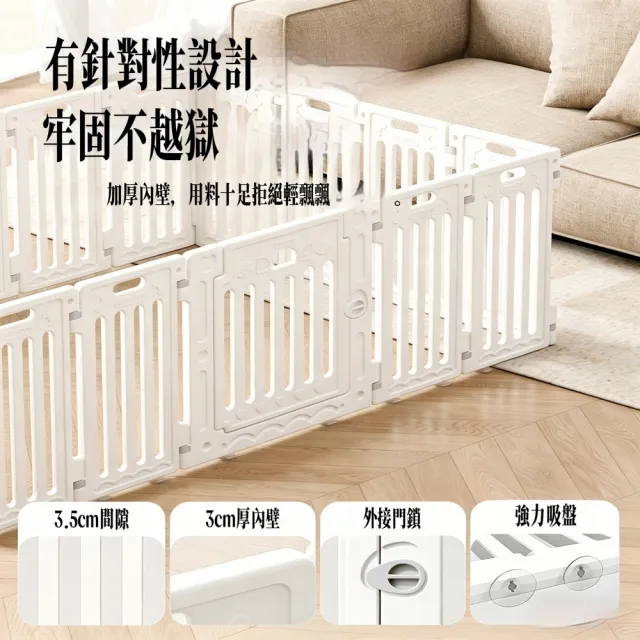 【匠俱】寵物圍欄70cm （家用狗圍欄 寵物柵欄 室內圍欄 DIY拼接 防護欄 寵物隔離門 狗籠 狗窩）