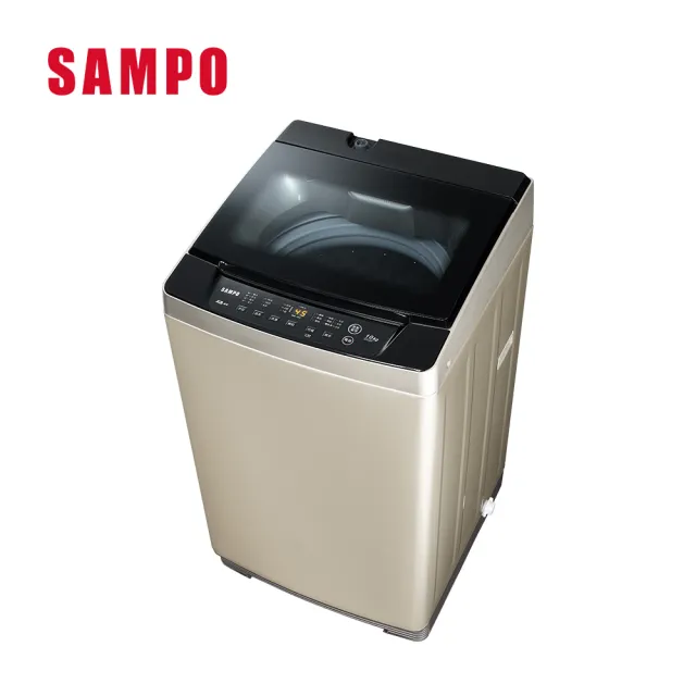 【SAMPO 聲寶】《家電快配》10公斤窄身變頻單槽直立式洗衣機(ES-K10DF)