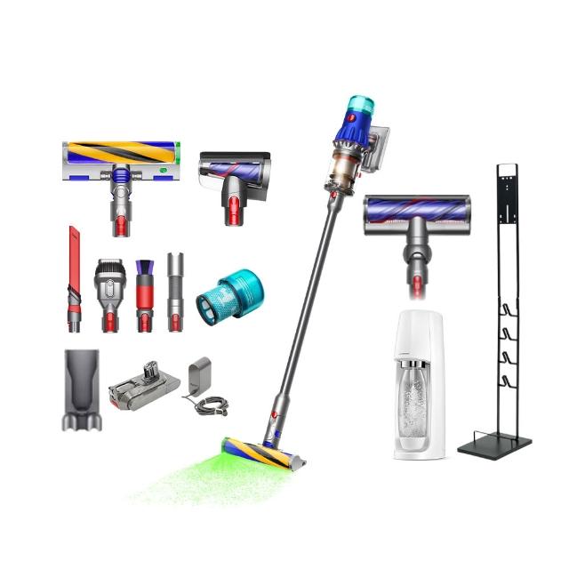 【dyson 戴森】V12 Detect Slim Fluffy SV46 強勁輕量智慧無線吸塵器 光學偵測(升級HEPA過濾)