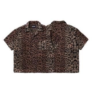 【NEIGHBORHOOD】Neighborhood Nh x Hippopotamus . Terry 毛巾布 豹紋襯衫 261TSHIN-SHM02