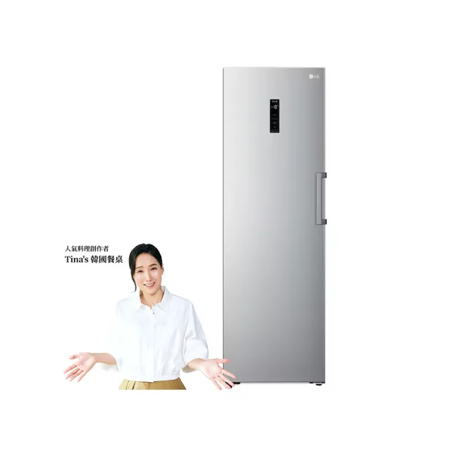 【LG 樂金】家電快配324公升WiFi變頻直立式由右至左開冷凍櫃(GR-FL40MS)