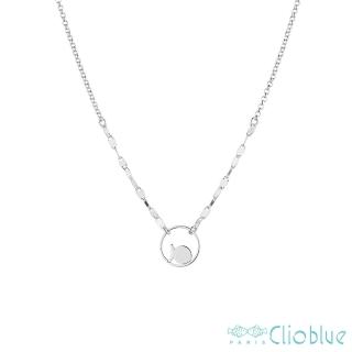 【CLIO BLUE】吹泡泡小魚麥穗鍊 925純銀 小魚情人魚 雙魚(法國巴黎品牌/925純銀)