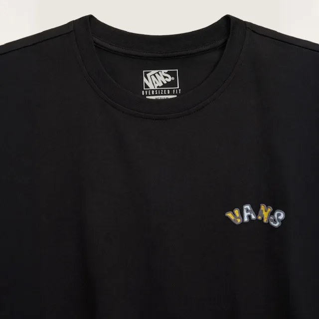 【VANS】官方旗艦 Solar Skull GFX 黑色短袖T恤
