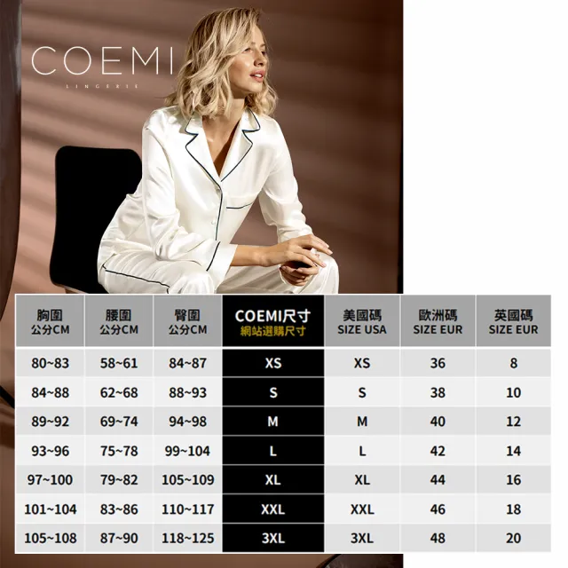【COEMI】細帶v領短洋裝 膝上睡襯裙 莫代爾棉居家服 波蘭進口品牌 女睡衣(241S203)