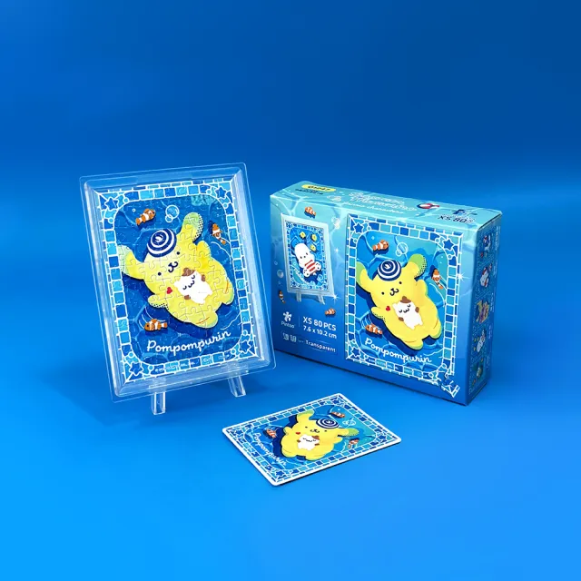 【Pintoo】迷你拼圖盲盒 - 三麗鷗 - 清涼一夏 - 整盒10入不重複 - 布丁狗 人魚漢頓 大耳狗 美樂蒂 酷企鵝