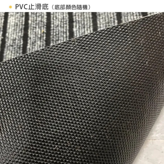 【JOCIYO 聚時柚】2件組 廚房吸水吸油150*50+80*50cm玄關刮泥地墊 進門腳踏墊 地毯(滌綸圈絨地墊)