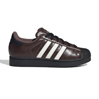 【adidas 愛迪達】Superstar II W 女鞋 深咖啡色 運動 貝殼鞋 復古 皮革 休閒鞋 KI3569